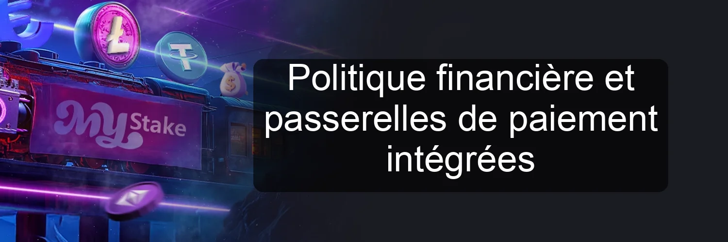 Politique financière et passerelles de paiement intégrées
